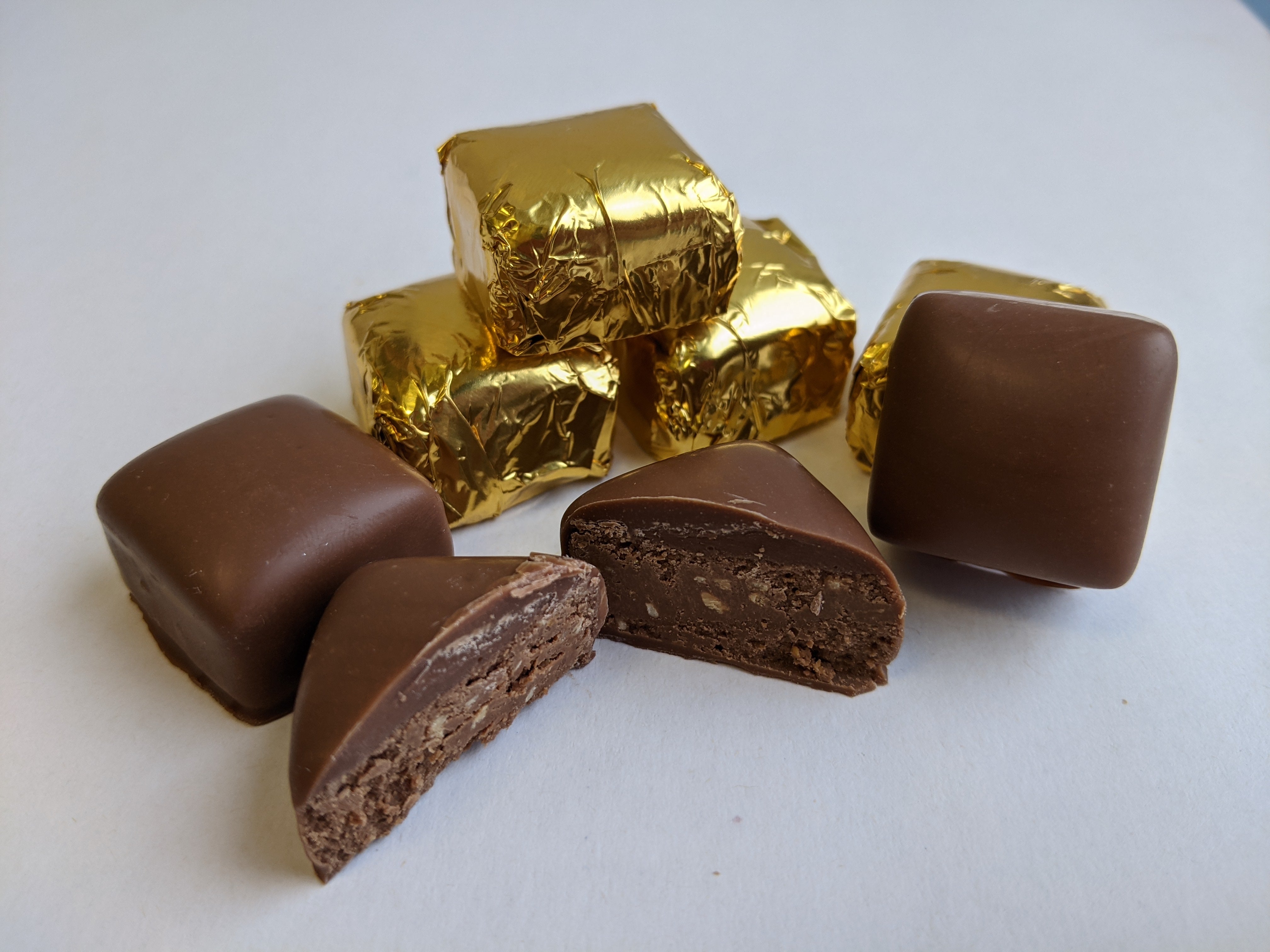 Hazelnut Crunch Truffles